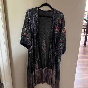 Zara Sequin Cover Up